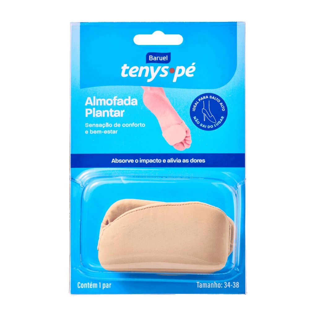 Tenys Pe Baruel Almofada Plantar Siligel Tamanho 34 ao 38 em Oferta na Shopee