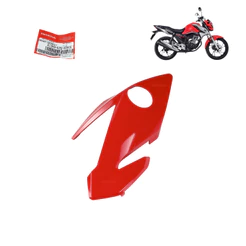 Carenagem Bananinha Farol Esquerda Cg Titan 160 2022 2023 Vermelho Original Honda