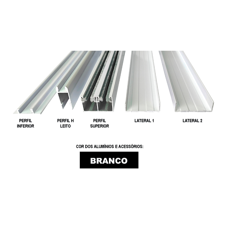 Kit Pia Estrutura Porcelanato Vidro Gabinete 1,50 X 1,20