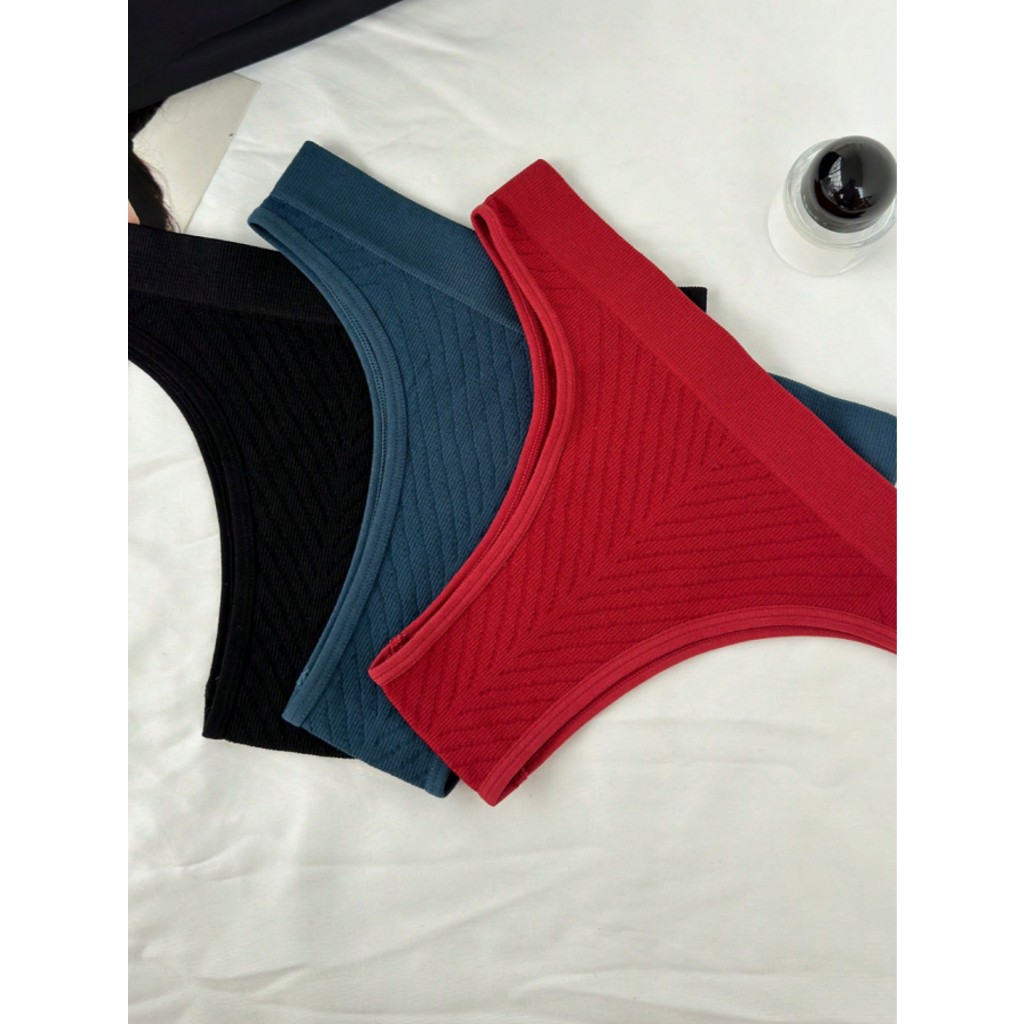 Promocao Kit 5 Calcinhas Feminina Ribana Conforto Lingerie Dia a Dia Não Marca em Oferta na Shopee