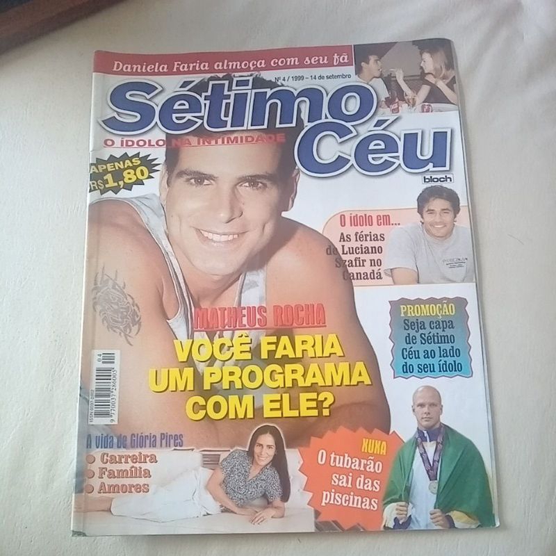 sétimo céu Matheus rocha glória Pires szafir Xuxa Joana Prado Fábio Jr pasmanter Mário frias Ximenes caio Blat Lacerda.