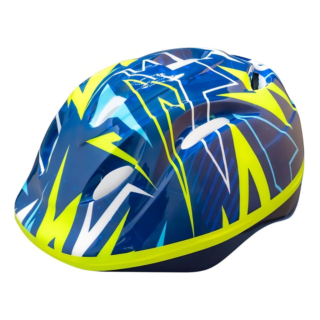 Capacete Ciclista Infantil Ajustável GTA 8 furos Energy Azul em Oferta na Shopee