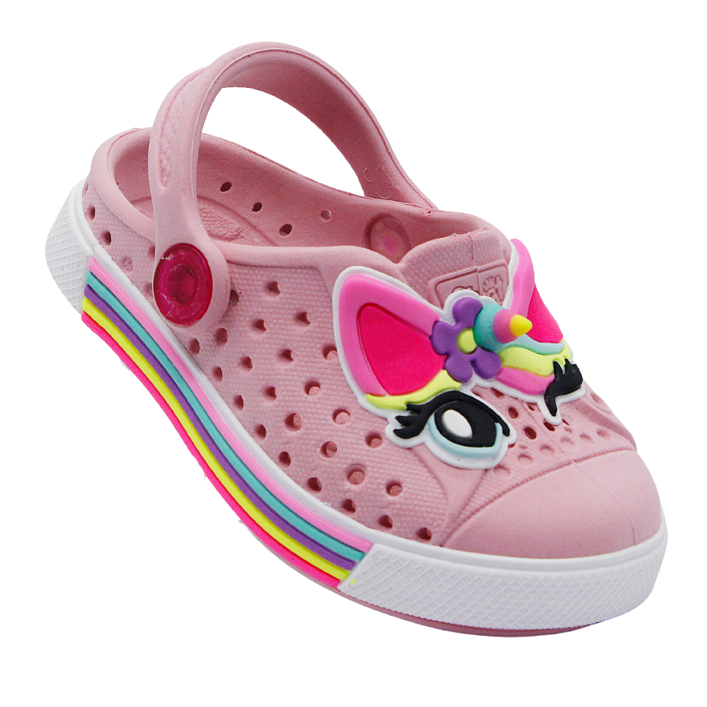 Sandália Infantil Menina Plugt Joy Baby Unicórnio 3D Confortável Macio Antiderrapante Anatômico em Oferta na Shopee