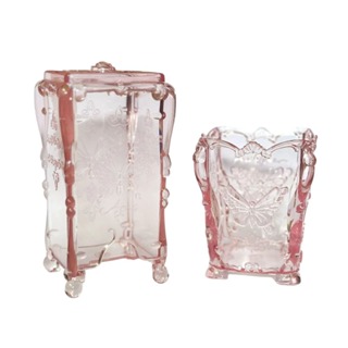 Organizador Porta Pincéis ou Porta Lenço e Algodão Acrílico em Oferta na Shopee