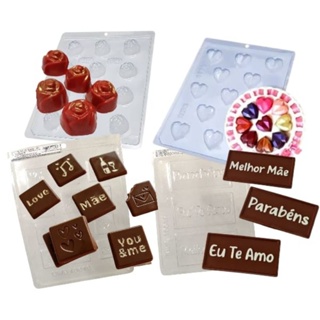 KIT 4 formas simples BWB - AMOR/dia dos namorados/ Mãe (4 modelos diferentes). em Oferta na Shopee