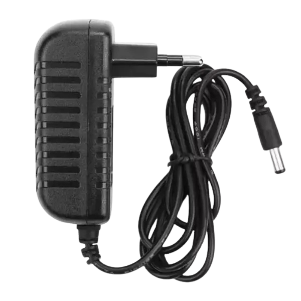 Fonte Carregador Adaptador com LED Bivolt 3A 36W Plug P4 Macho Preto