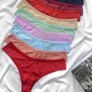 Kit com 10 Calcinhas Fio Duplo Empina Bumbum Lingerie Sexy Nao Marca Na Roupa em Oferta na Shopee