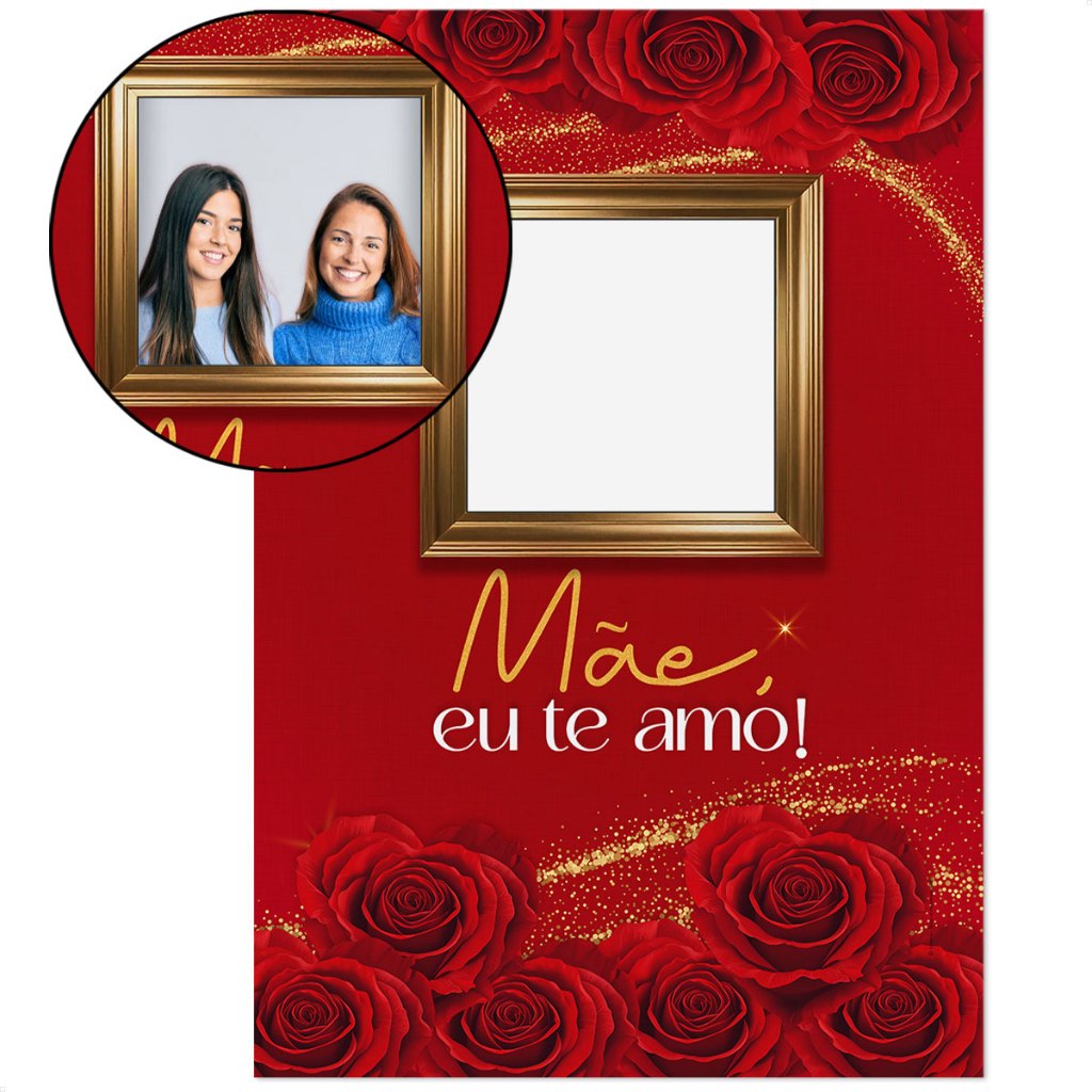 Painel Retangular Interativo Dia das Mães Decoração Vazado Sublimado Em Tecido 1,50x2,20m para Festa em Oferta na Shopee