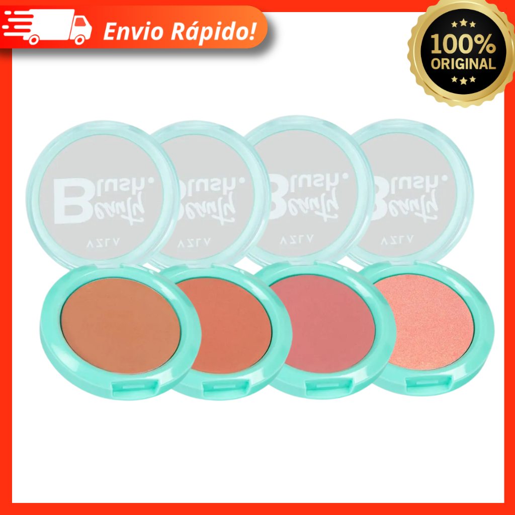 Beauty Blush Compacto - Vizzela Cosméticos 100% Original Acabamento Natural