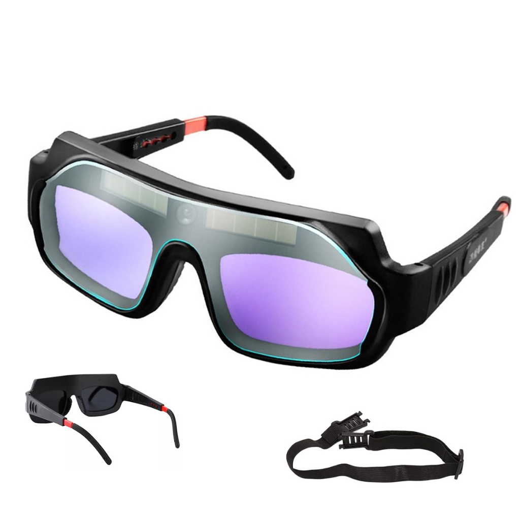 Oculos de Solda Solar Epi Automatico Anti Reflexo Proteçao Escurecimento Uv Soldador Eletrodo