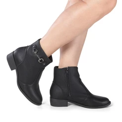 Bota Feminina Modare Cano Curto Lisa Coturno Ultraconforto Fashion