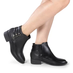Bota Feminina Modare Cano Curto Lisa Ultraconforto Fashion