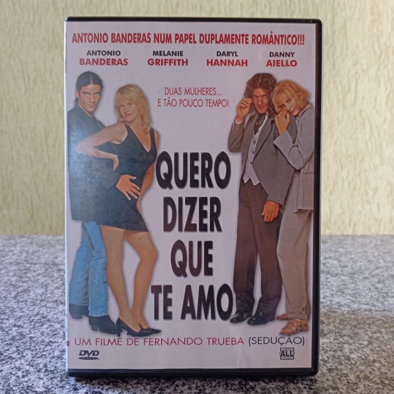 DVD original "Quero Dizer Que Te Amo"