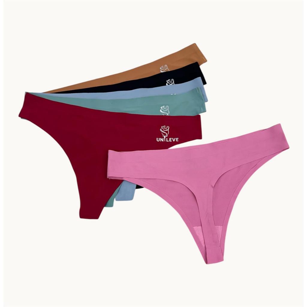 CALCINHA SEM COSTURA FIO DENTAL  KIT COM 6 PEÇAS em Oferta na Shopee