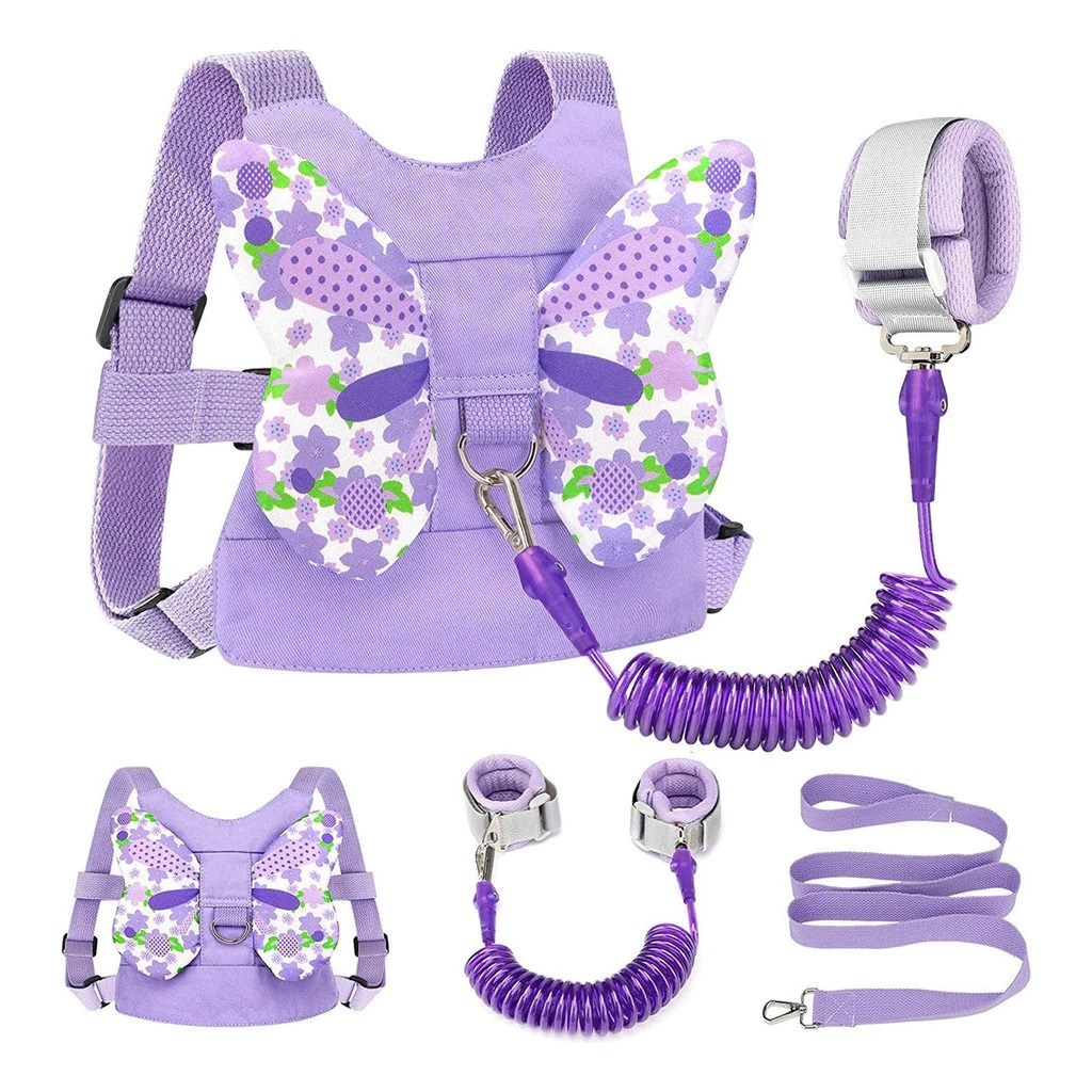 Coleira Infantil Mochila Guia De Segurança Anti Perda Cinta