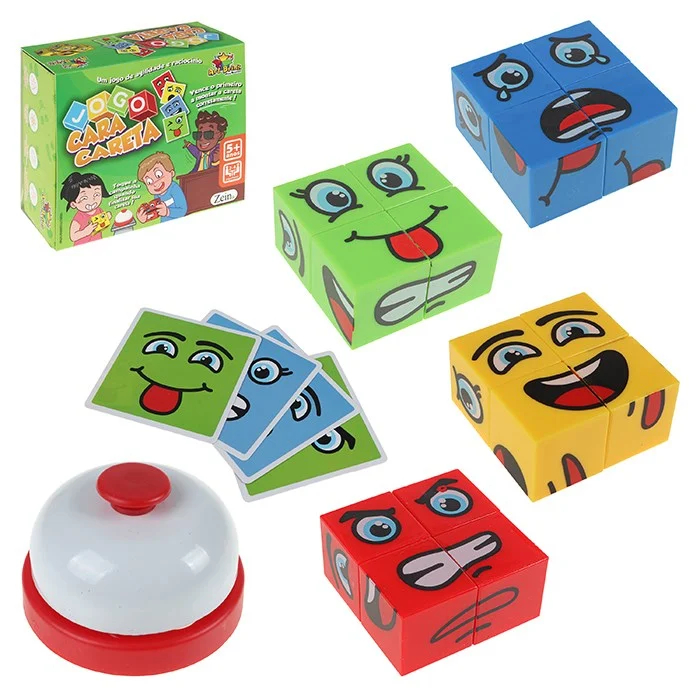 Jogo Infantil Cara Careta Com Temporizador - Art Brink