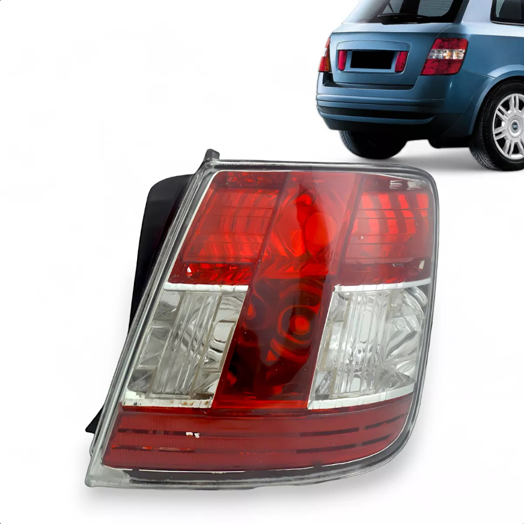 Lanterna Traseira Fiat Stilo Vermelha 2002 Até 2012 Lado Esquerdo
