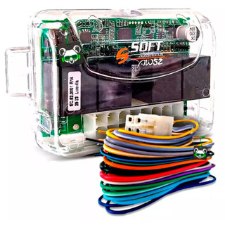 Módulo Central de Vidro Elétrico Universal Aw52 Soft 2 Vidros