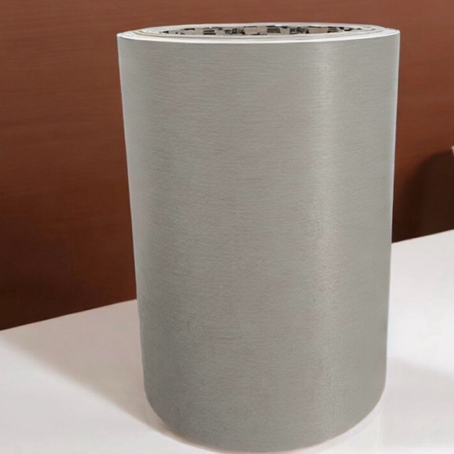 Fita Revestimento Gianduia Cinza PVC para Móveis 28 cm por metro reparo para móveis