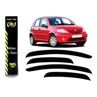 CALHA DE CHUVA DEFLETOR/ CITROEN C3 2003 ATÉ 2012/ 4 PORTAS REF: 71001