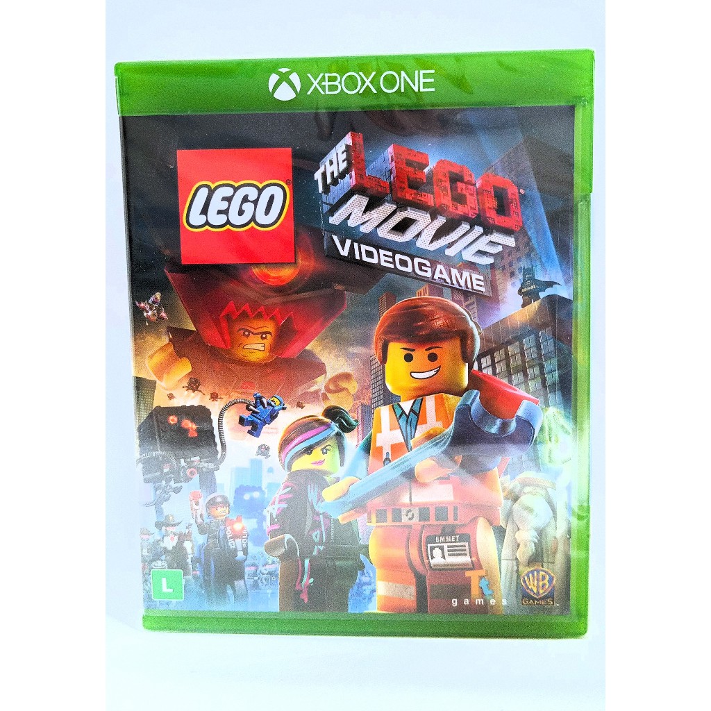 Jogo The Lego Movie Videogame - Xbox One Lacrado Mídia Física em Português PT-BR Aventura e Humor