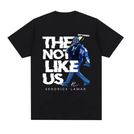 Camiseta Estampa Adulto/Infantil Lançamento Unissex Em Algodão The Not Like Us, Kendrick Lamar.