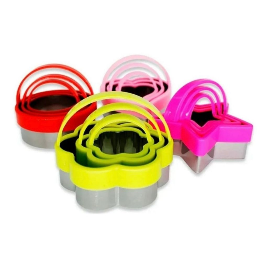 Molde Cortador Para Biscoitos - 12peças - 3cm