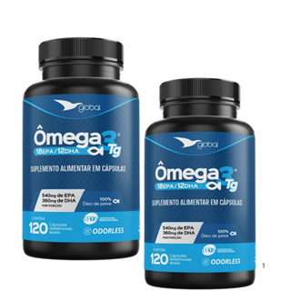 2UN 100% Óleo De Peixe Ômega 3 TG 18 EPA/12 DHA - 240 Cáps (Original Selo IFOS) em Oferta na Shopee