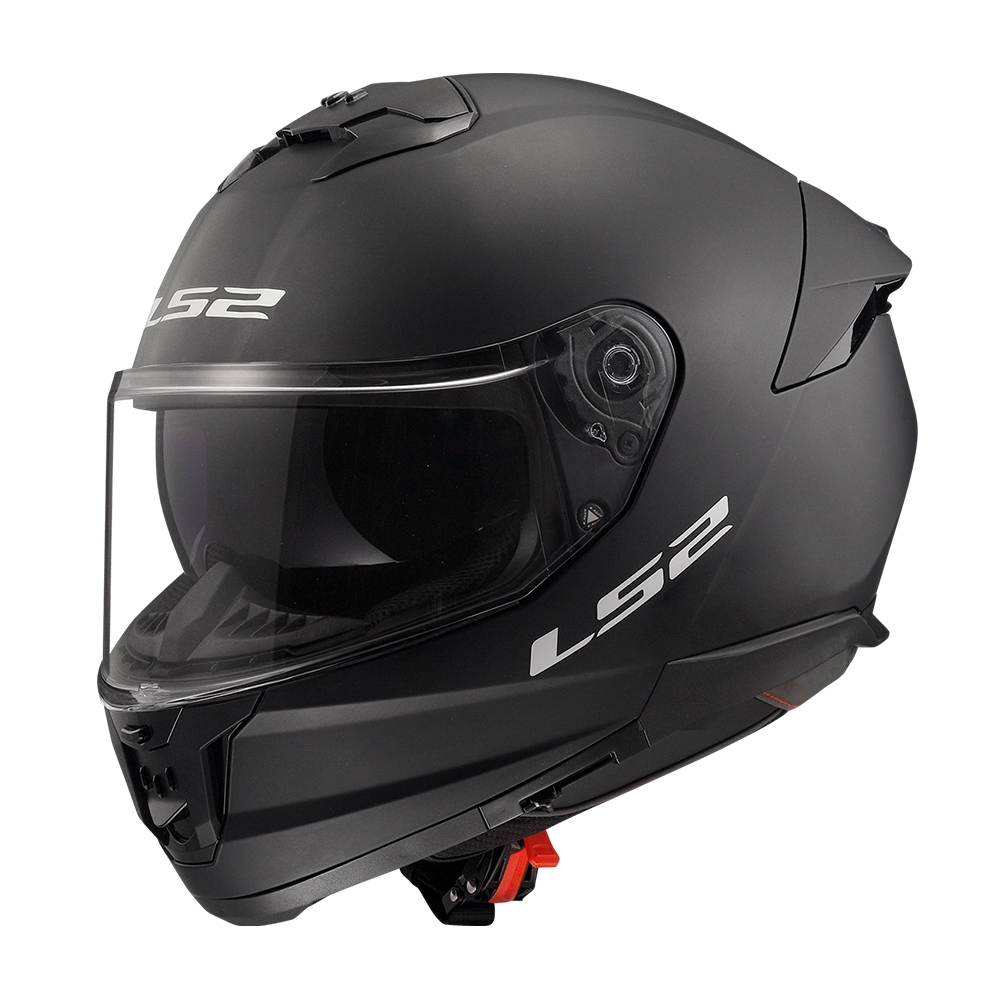 Capacete Ls2 Ff808 Stream II 2 Matte Black Preto Fosco com oculos KPA BICOMPOSTO