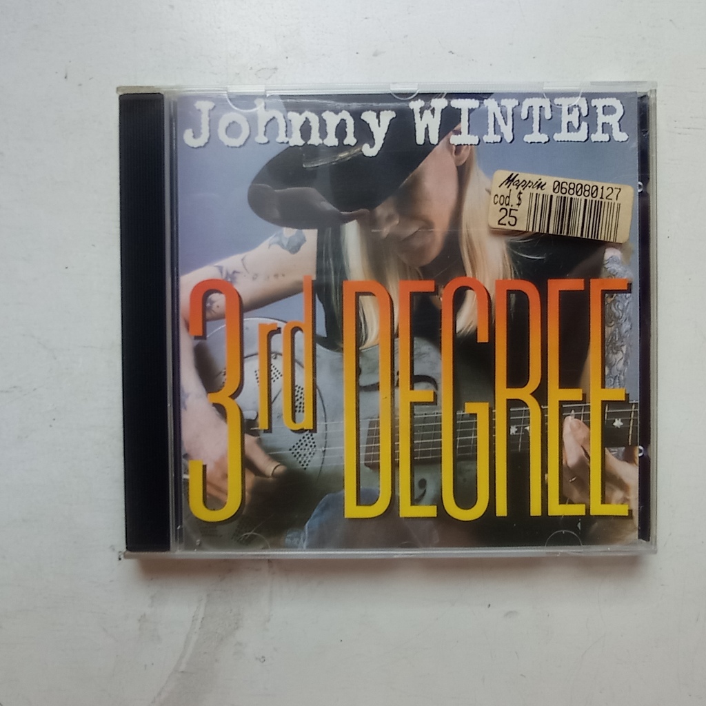 CD Johnny Winter - Third Degree - 1986 - Importado