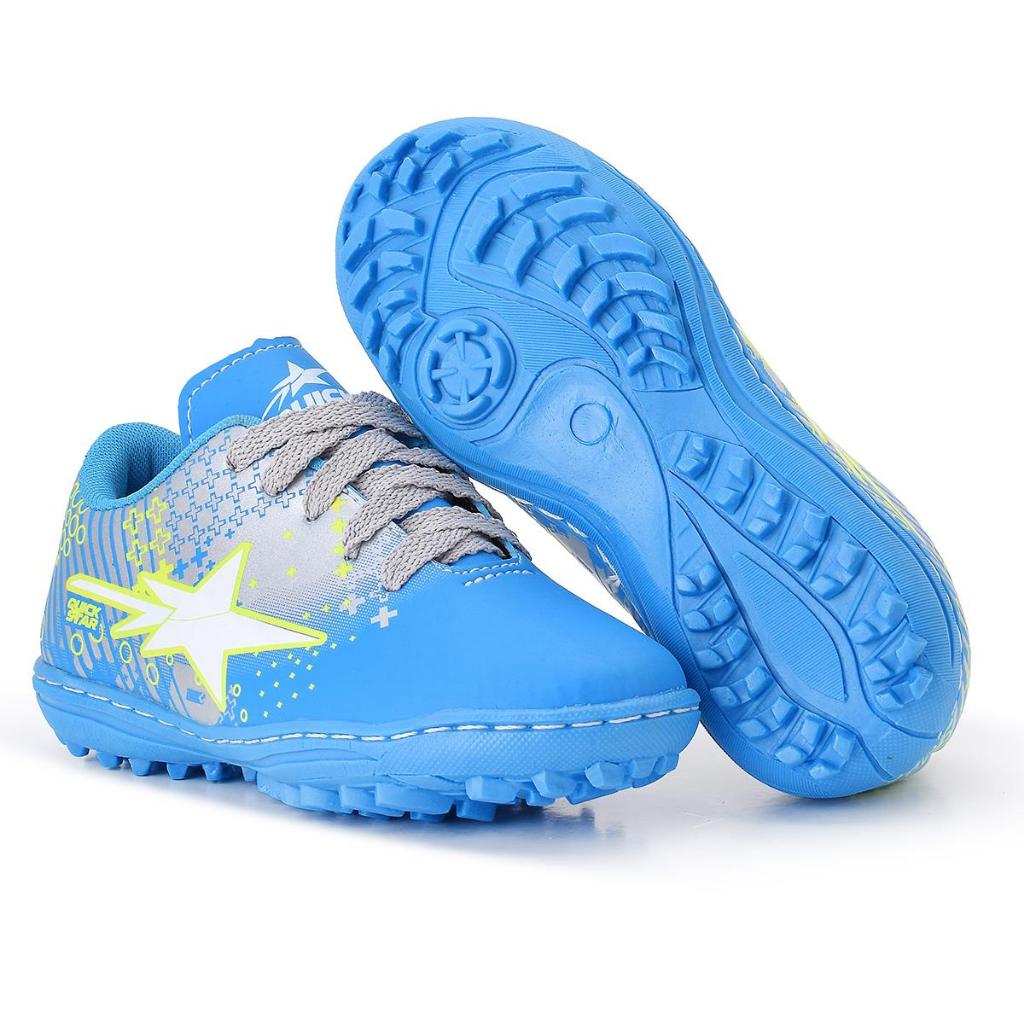 Chuteira Infantil Quick Star Society do 26 ao 33 Ideal para Futsal Infantil