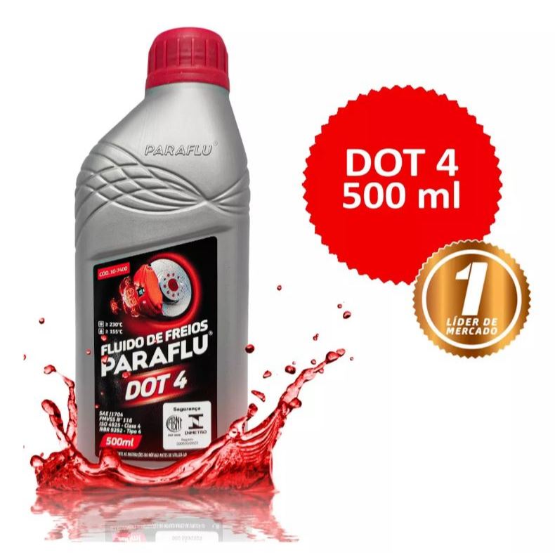 Fluido De Freio Original Paraflu Dot 4 500ml em Oferta na Shopee