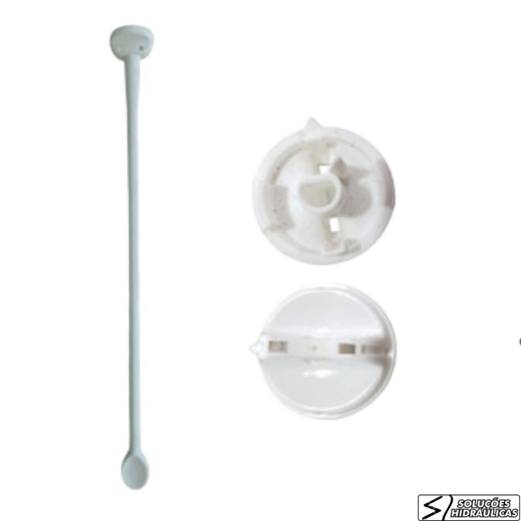 HASTE CHUVEIRO ADVANCED/TOPJET/DUO SHOWER + BOTAO SELETER DE TEMPERATURA - LORENZETTI