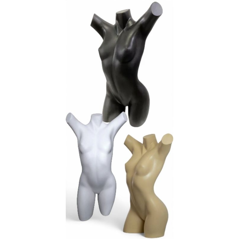 Manequim Busto Feminino Silhueta