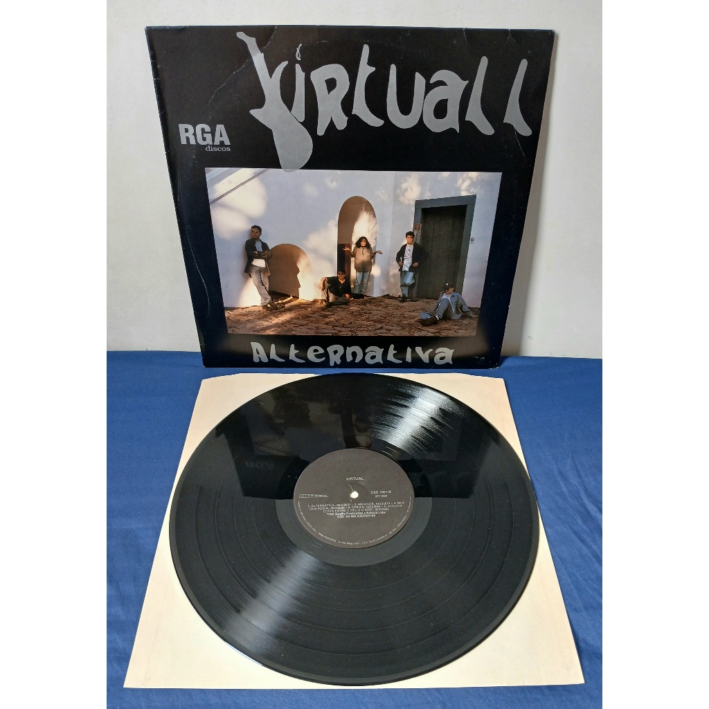 Lp Virtuall - Alternativa (lobão, Kid Abelha, Titãs, Legião)