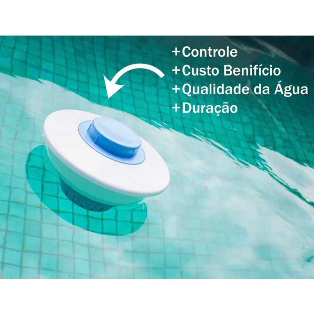 Clorador Flutuante Margarida Suporte Para Colocar Pastilhas De Cloro em Oferta na Shopee