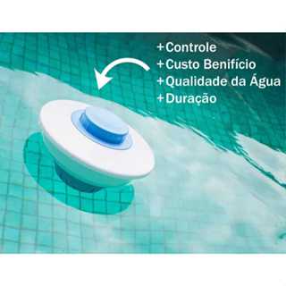 Clorador Flutuante Margarida Suporte Para Colocar Pastilhas De Cloro em Oferta na Shopee