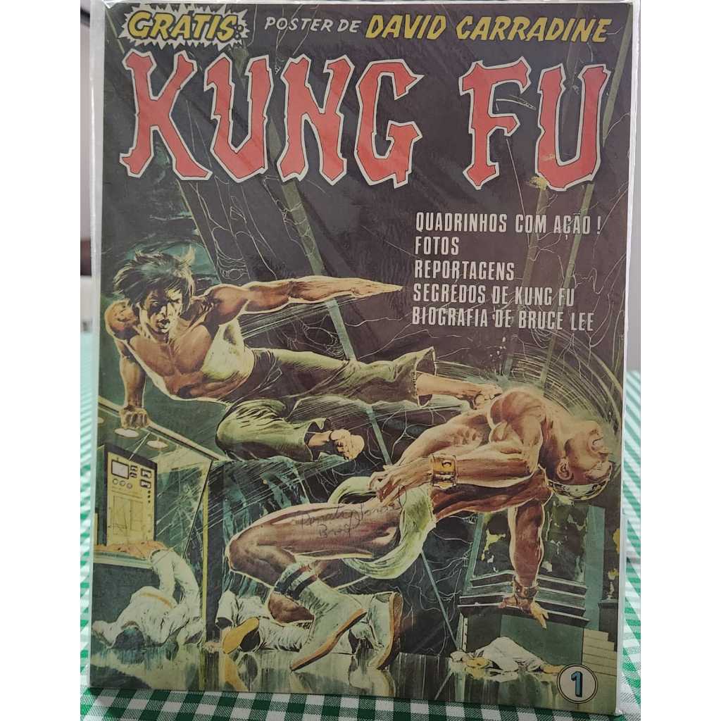 HQ GIBI KUNG FU EBAL ANOS  1970 - DIVERSOS NÚMEROS A ESCOLHER -VALOR DA UNIDADE LEIA