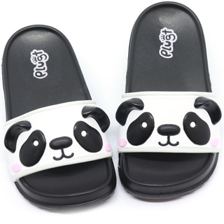 Chinelo Slide Nuvem Infantil Plugt Leve Macio Confortável Panda Preto Branco Solado Antiderrapante em Oferta na Shopee