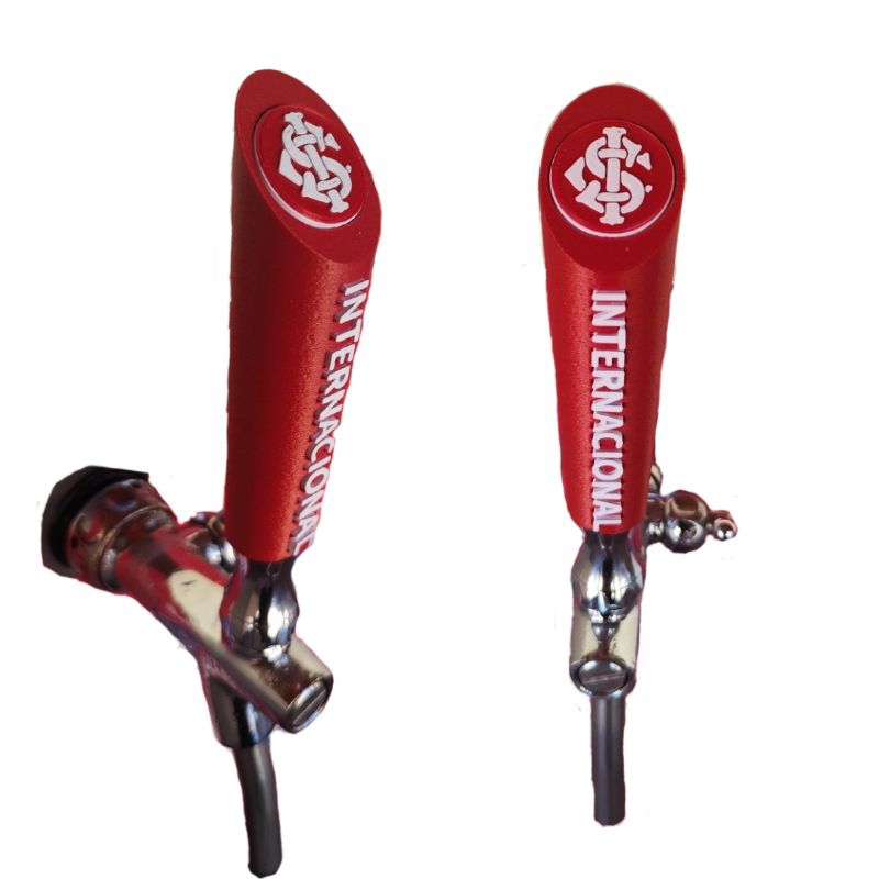 Tap Handle (Manopla) TIME COLORADO P/ Torneira De Chopeira