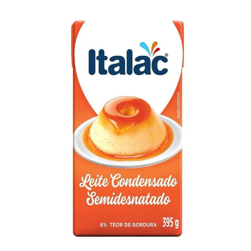 Kit c/ 10 unidades Leite condensado italac de 395g