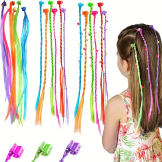 Kit 18 Mecha Colorida Para Cabelo Acessórios Menina Moda Infantil Piranha Aplique Elástico Xuxinha em Oferta na Shopee