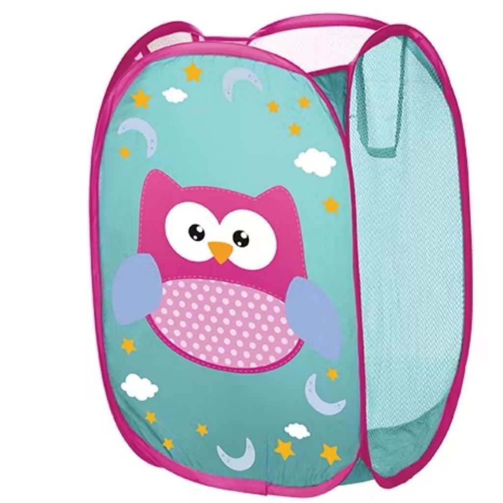 Cesto Organizador Roupas Brinquedos  Infantil  Dobrável Menina e Menino