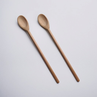 Kit 2 Colher De Pau Madeira 38cm Rústica Multiuso em Oferta na Shopee
