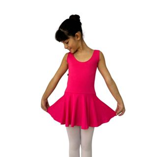 Kit Bale / Ballet Collant Regata Com Saia Acoplada Infantil Suplex Uniforme em Oferta na Shopee