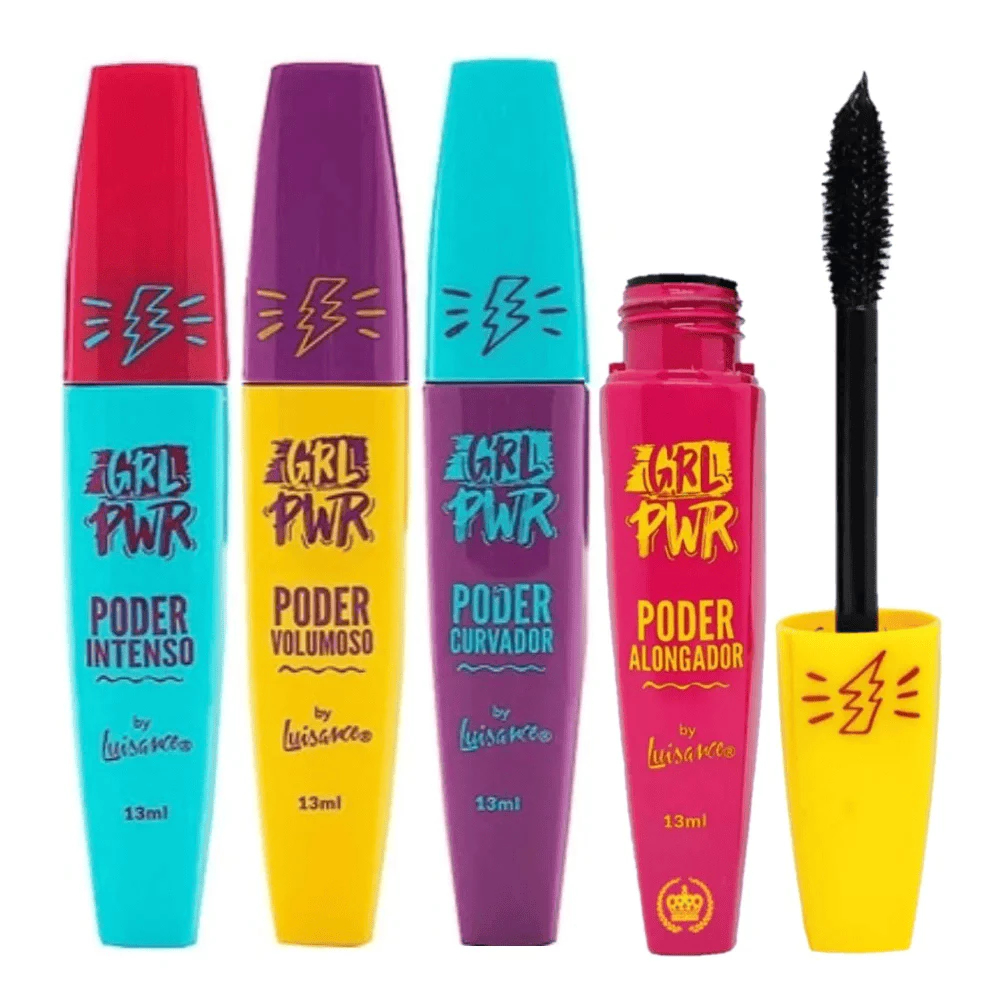 Máscara de Cílios GRL PWR Intenso, Curvador, Volumoso, Alongador-Luisance L3113