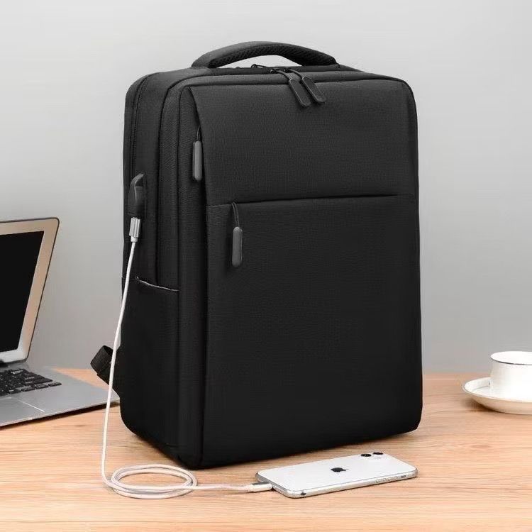 Mochila Masculino e Feminino Para Notebook Moda 18l 15.6 Polegadas Fone de ouvido e USB Executiva em Oferta na Shopee