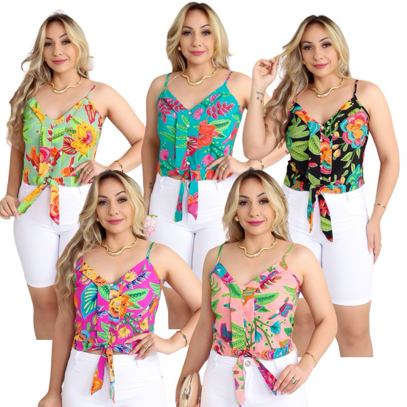 Cropped Tipo Regata: Onde Comprar | BuscaProdutos