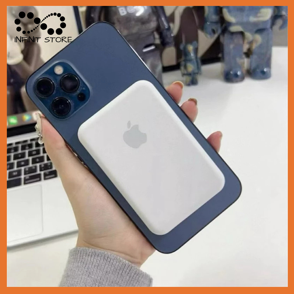 Carregador Portátil Por Indução Para Iphone 11 12 13 14 15 16 17 PRO MAX