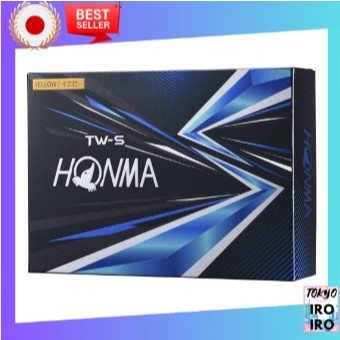 Bolas De Golfe Honma De Qualidade Do Japão TW-X S 2021 1 Dúzia De 12 Branco Amarelo 3 Peças